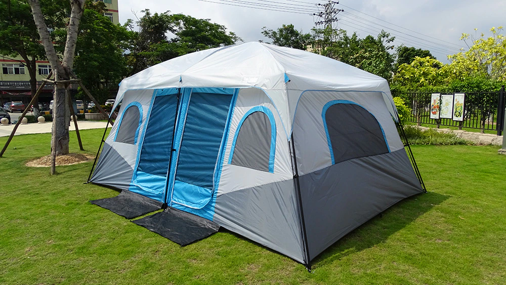 Cheap Goat Tents Large Camping Tent Outdoor Big Family Tent 8 10 12 Person Party Tent Waterproof Cabin Camp Anti UV Marquee Tents Tents 